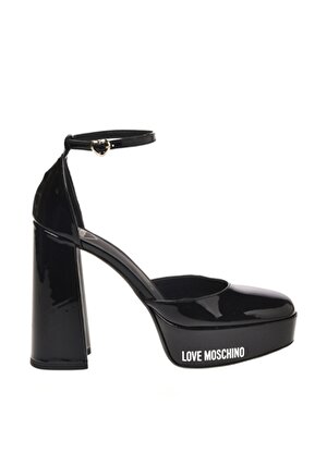 Love Moschino Siyah Kadın Deri Topuklu Ayakkabı JA1028CG1HIH0000 