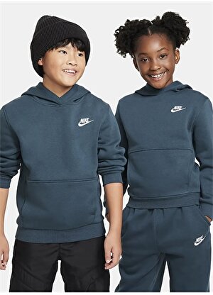 Nike Petrol Erkek Çocuk Sweatshirt 