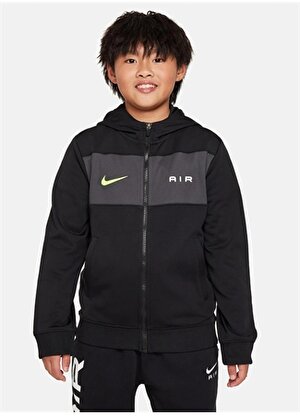Nike Siyah - Gri Erkek Çocuk Sweatshirt 