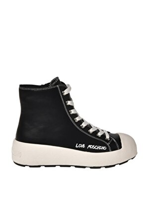 Love Moschino Siyah - Beyaz Kadın Sneaker JA15875G0HIA000A  