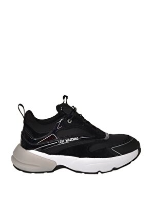 Love Moschino Siyah - Beyaz Kadın Sneaker JA15025G0HIN600A  
