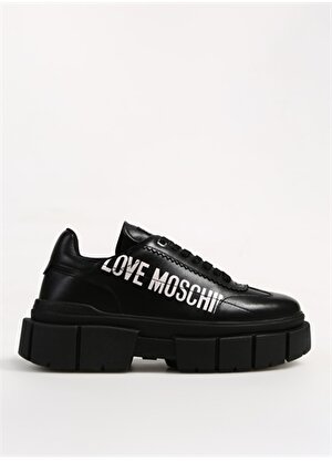 Love Moschino Siyah - Beyaz Kadın Sneaker JA15666G1HIA0000  
