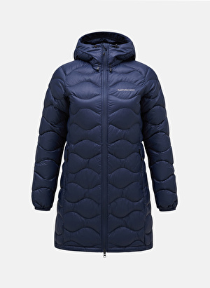 Peak Performance Lacivert Kadın Kapüşon Yaka Mont G79627010_W Helium Down Parka 