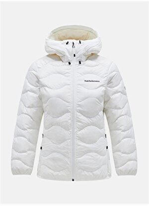Peak Performance Beyaz Kadın Kapüşon Yaka Mont G77852200_W Helium Down Hood Jacket 