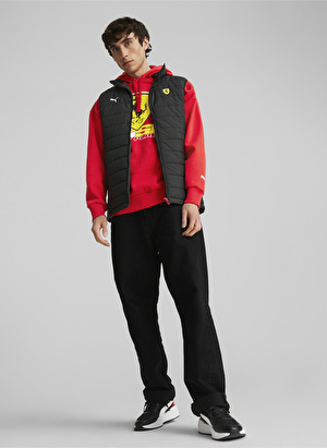 Puma Siyah Erkek Yelek 62093901-Ferrari Race Padded Vest  