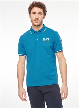 EA7 Saks Erkek Polo T-Shirt 6RPF01PJ7BZ1584