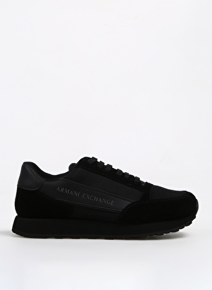 Armani Exchange Siyah Erkek Deri Sneaker XUX083XV263 