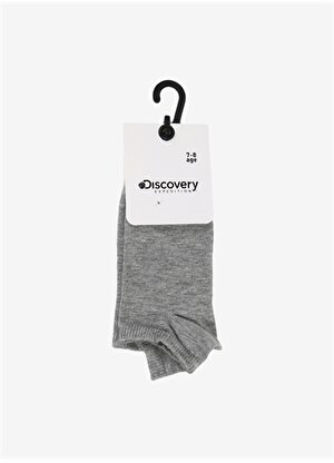 Discovery Expedition Gri Kız Çocuk Patik Çorap UL-CCK-PTK-KDN