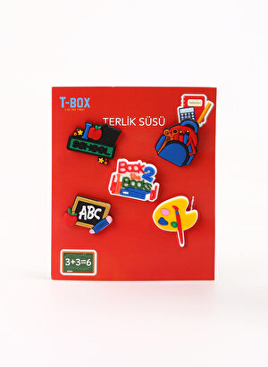 T-Box Kırmızı Crocs Terlik Süsü ACCESSORY-SCHOOL