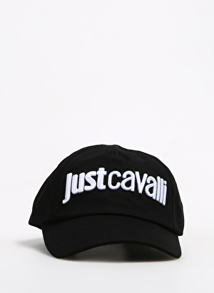 Just Cavalli Siyah - Beyaz Erkek Şapka 75QAZK30