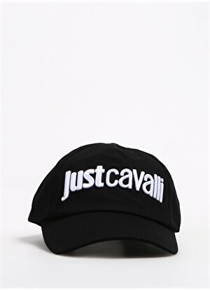Just Cavalli Siyah - Beyaz Erkek Şapka 75QAZK30