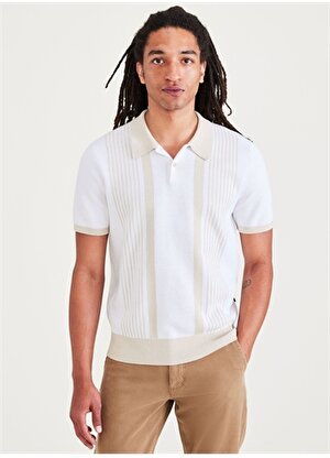 Dockers Beyaz Erkek Polo T-Shirt A0768-0005