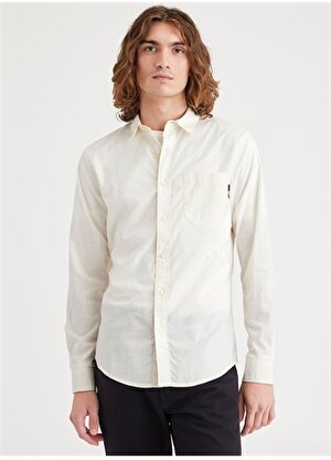 Dockers Slim Fit Gömlek Yaka Beyaz Erkek Gömlek A4253-0036
