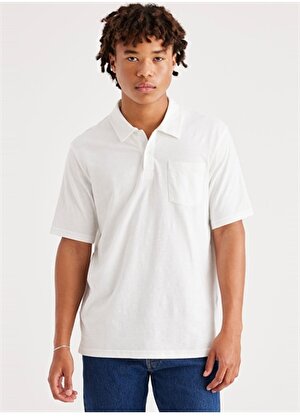 Dockers Beyaz Erkek Polo T-Shirt A5771-0000