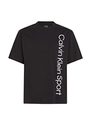 Calvin Klein Siyah Erkek T-Shirt 00GMS4K173BAE-PW - SS TEE 