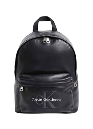 Calvin Klein Siyah Erkek 32x40x17 cm Sırt Çantası MONOGRAM SOFT CAMPUS BP40 