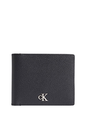 Calvin Klein Siyah Erkek 10,5x2x9 cm Deri Cüzdan MONO HRDW RFID BIFOLD