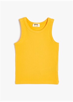 Koton Turuncu Kız Çocuk T-Shirt 4SKG30022AK
