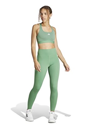adidas Yeşil Kadın Slim Fit Tayt IT9373 TE  