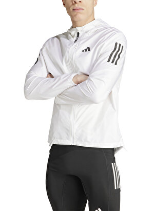 adidas Beyaz Erkek Zip Ceket IK7433 OTR 