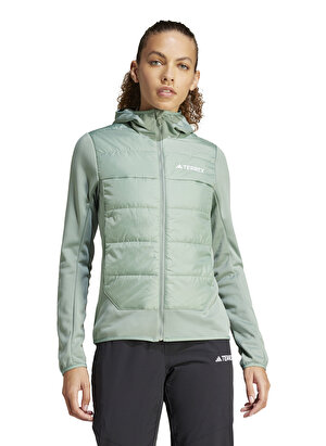 adidas Yeşil Kadın Zip Ceket IM8105 W   