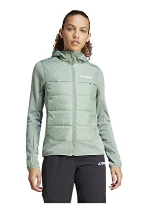 adidas Yeşil Kadın Zip Ceket IM8105 W   