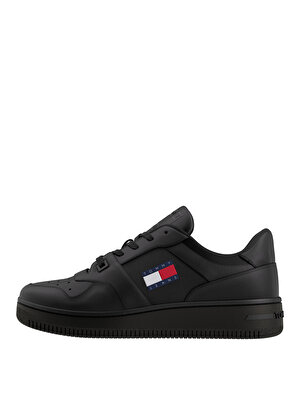 Tommy Hilfiger Siyah Erkek Sneaker TJM RETRO BASKET ESS  