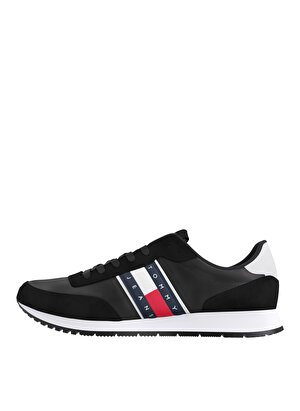 Tommy Hilfiger Siyah Erkek Sneaker TJM RUNNER CASUAL ESS  