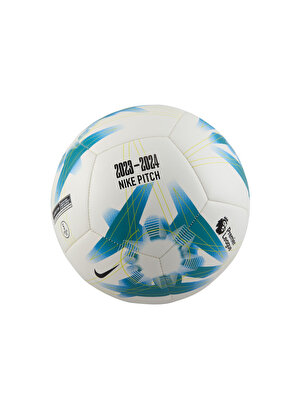 Nike Beyaz - Mavi Unisex Futbol Topu FB2987-102-PL NK PITCH   