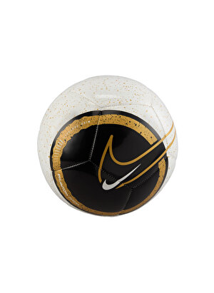 Nike Beyaz - Siyah - Altın Unisex Futbol Topu FN4111-100-NK PHANTOM   