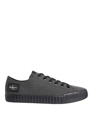 Calvin Klein Siyah Erkek Sneaker SKATER VULC LOW LACEUP CS ML DIF  