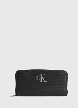 Calvin Klein Siyah Kadın 3,18x3,18x3,18 cm Cüzdan K60K611269BDS 