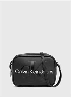 Calvin Klein Siyah Kadın 18x13x7 cm Omuz Çantası K60K6102750GL 