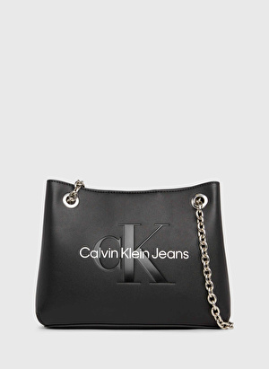 Calvin Klein Siyah Kadın 2,38x2,38x2,38 cm Omuz Çantası K60K6078310GL 