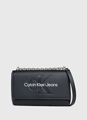 Calvin Klein Siyah Kadın 25x16x6,5 cm Çapraz Çanta K60K6118660GL