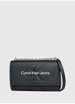 Calvin Klein Siyah Kadın 25x16x6,5 cm Çapraz Çanta K60K6118660GL