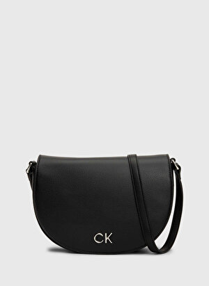 Calvin Klein Siyah Kadın 18x24x7 cm Çapraz Çanta K60K611679BEH
