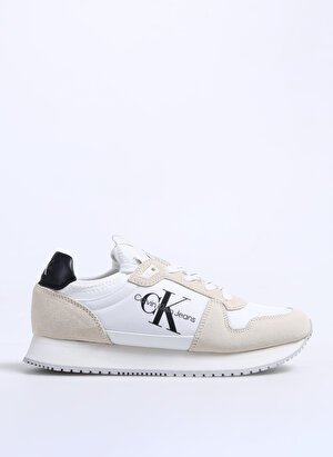 Calvin Klein Krem Kadın Süet Sneaker YW0YW0084003A 