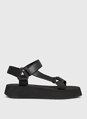 Calvin Klein Siyah Kadın Sandalet YW0YW01353BEH  