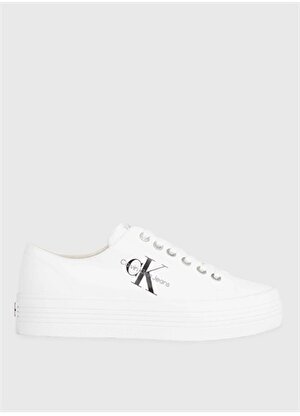 Calvin Klein Beyaz Kadın Sneaker YW0YW01030YBR  