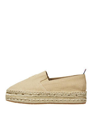 Tommy Hilfiger Bej Kadın Espadril FW0FW080610HD  