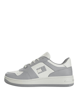 Tommy Hilfiger Gri Kadın Deri Sneaker EN0EN02520PSU 