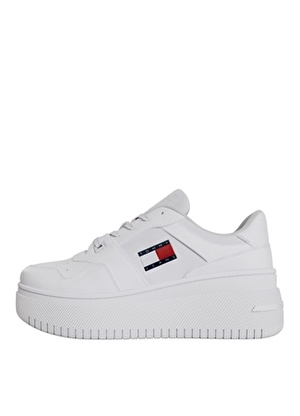 Tommy Hilfiger Beyaz Kadın Deri Sneaker EN0EN02506YBS 