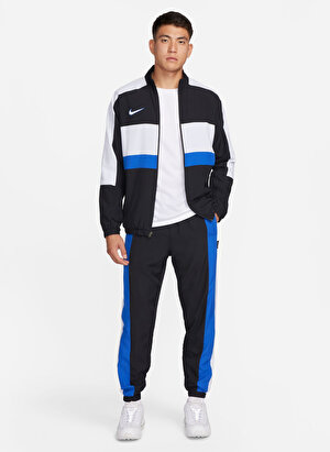 Nike Siyah - Beyaz - Mavi Erkek Dik Yaka Parçalı Eşofman Takımı FN2379-010-M NK DF ACD TRK SUIT W G 