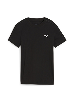 Puma Siyah Kadın Bisiklet Yaka Regular Fit T-Shirt 67788301 HER Tee 