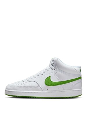 Nike Beyaz - Yeşil Kadın Lifestyle Ayakkabı CD5436-107-WMNS  COURT VISION M  