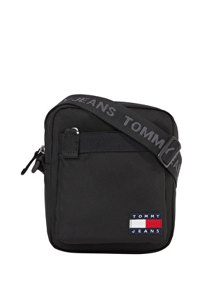 Tommy Hilfiger Siyah Erkek 7x22x6 cm Postacı Çantası TJM DAILY REPORTER 