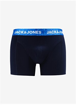 Jack & Jones Lacivert Erkek Boxer JACLUCA SOLID TRUNKS 3 PACK