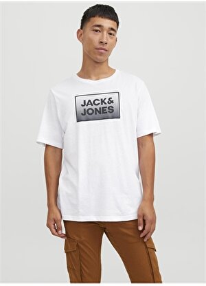 Jack & Jones Yuvarlak Yaka Krem Erkek T-Shirt JJESTAR JJ TEE SS NOOS
