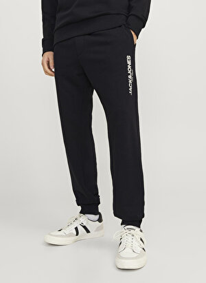 Jack & Jones Regular Fit Siyah Erkek Eşofman Altı JPSTGORDON JJGALE SWEAT PANTS NAF